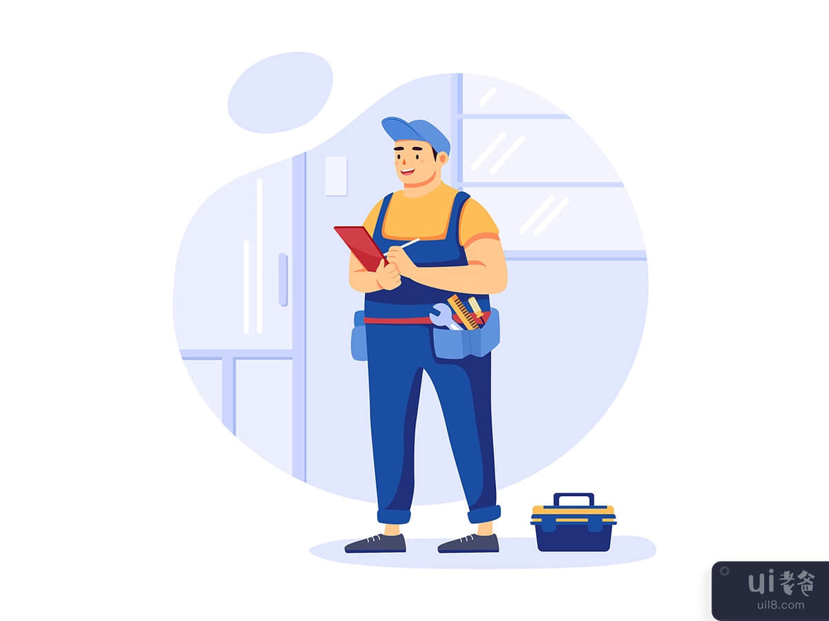 Home Maintenance Service Illustration concept