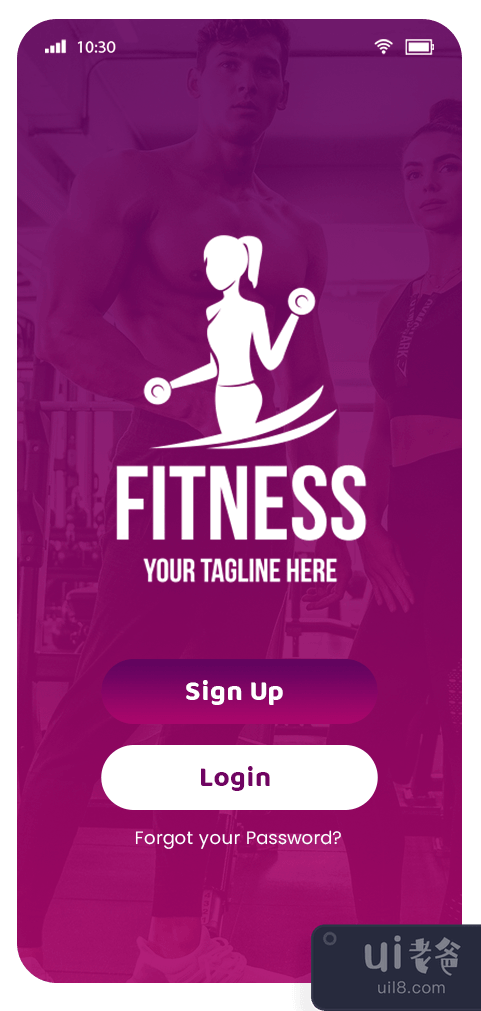 健身移动应用(Fitness mobile app)插图