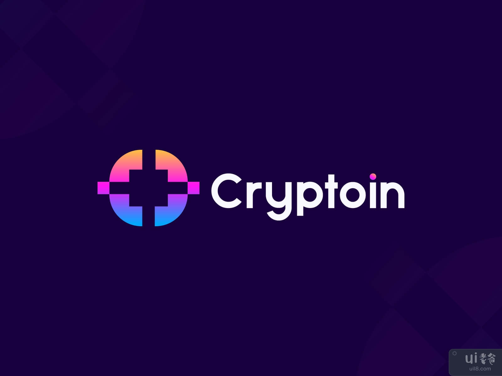 Cryptoin 标志和品牌标识设计(Cryptoin logo and brand identity design)插图