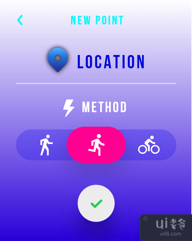 Health & Fitness Watch 应用程序 UI 套件(Health & Fitness Watch app UI kit)插图