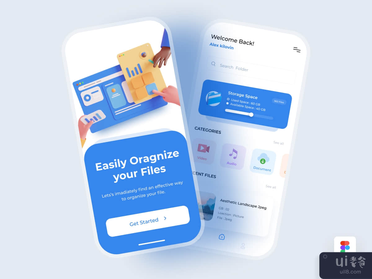 File Manager App Design