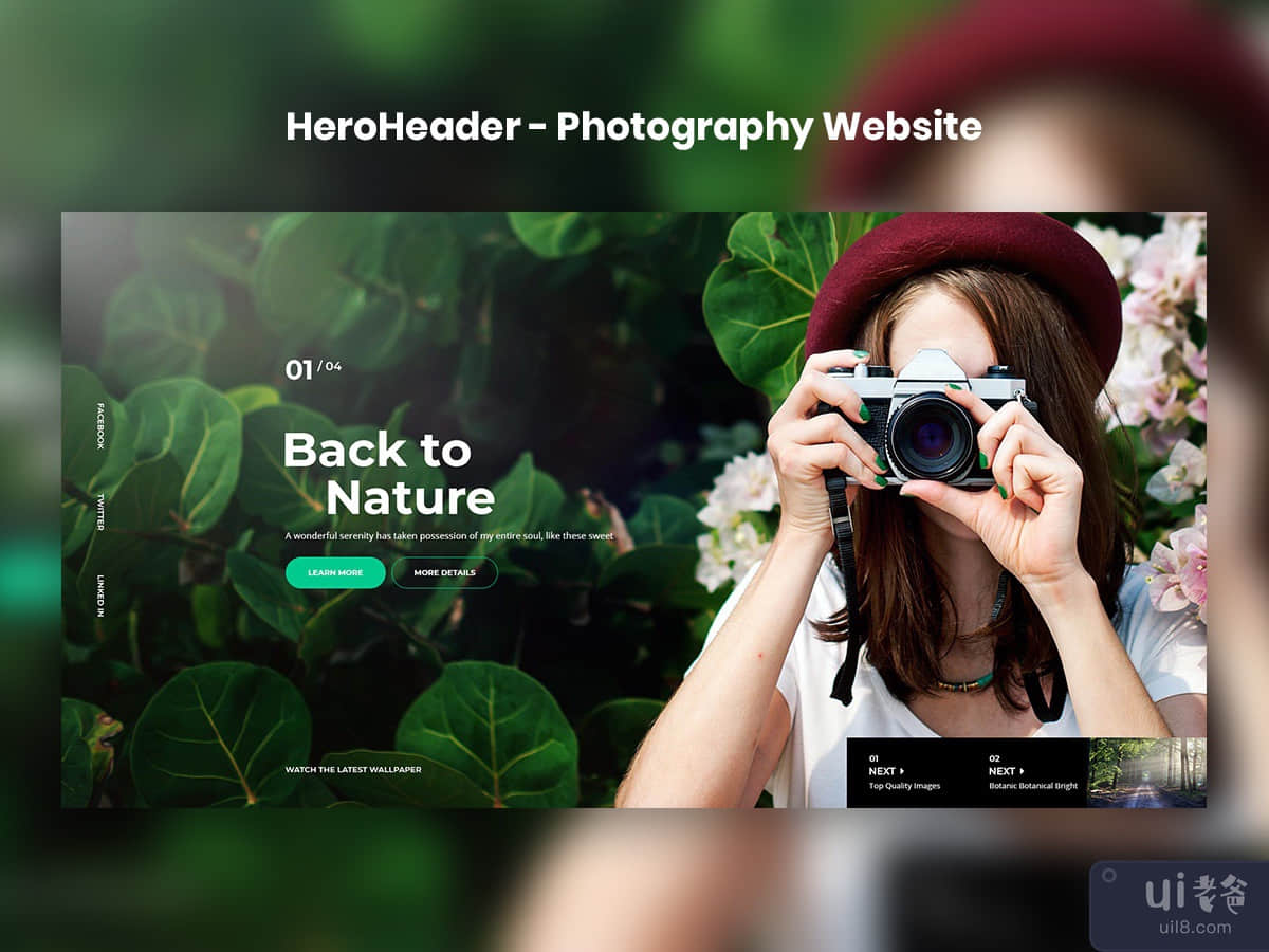 HeroHeader for photography Website-01