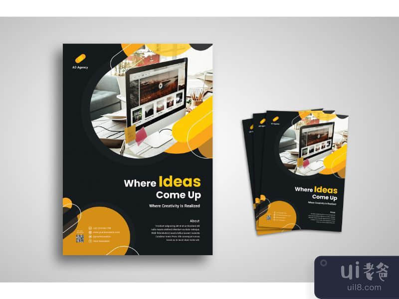Flyer Template Creative Idea Company