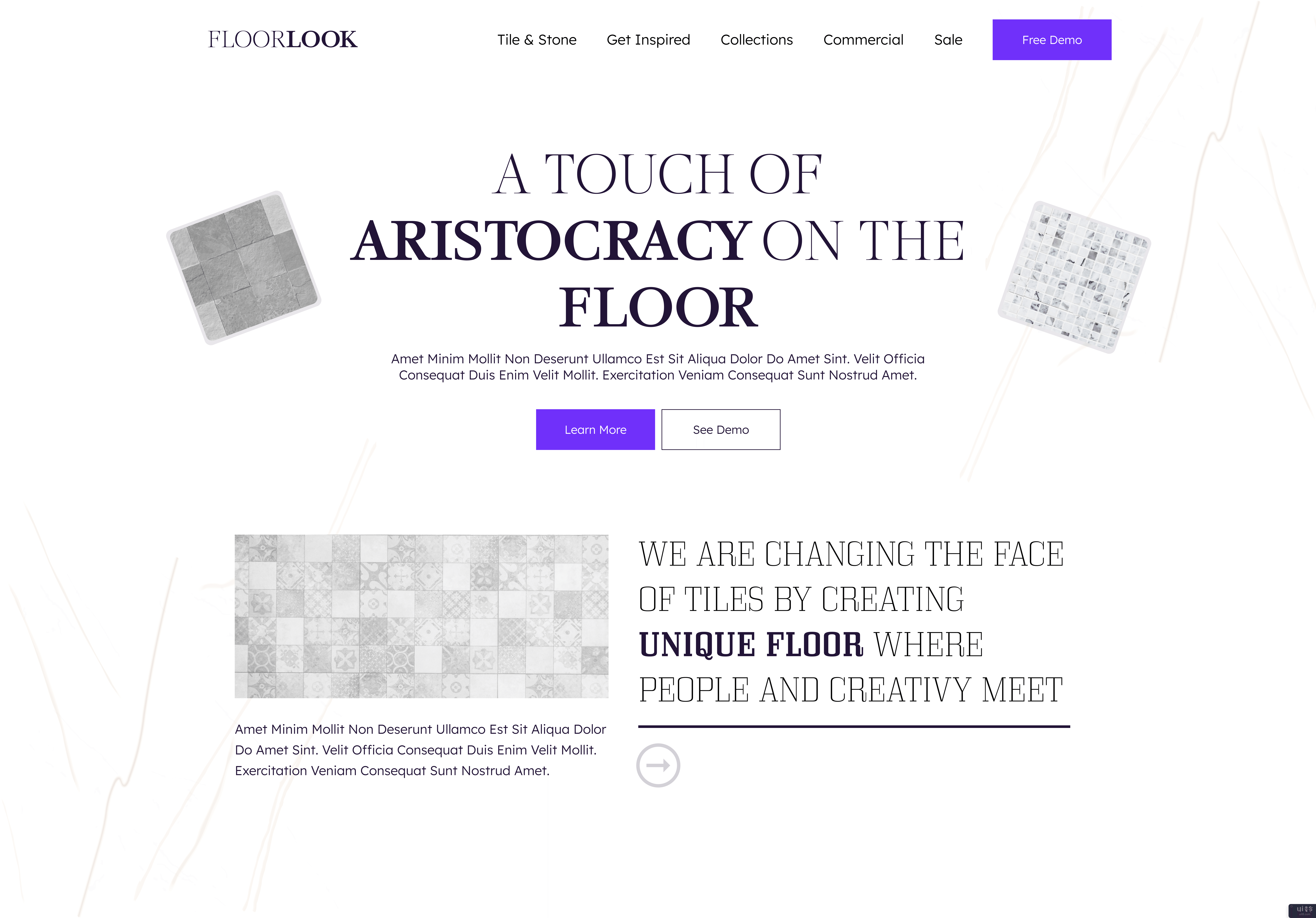 地板外观 |网站英雄形象(Floor Look | Website Hero Image)插图