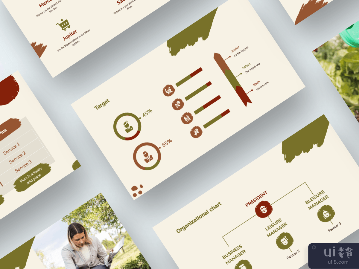 植物 - 终极演示模板(Plants - Ultimate Presentation Template)插图