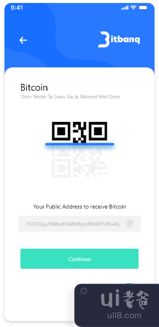蓝色加密钱包应用程序(Blue Crypto Wallet App)插图2