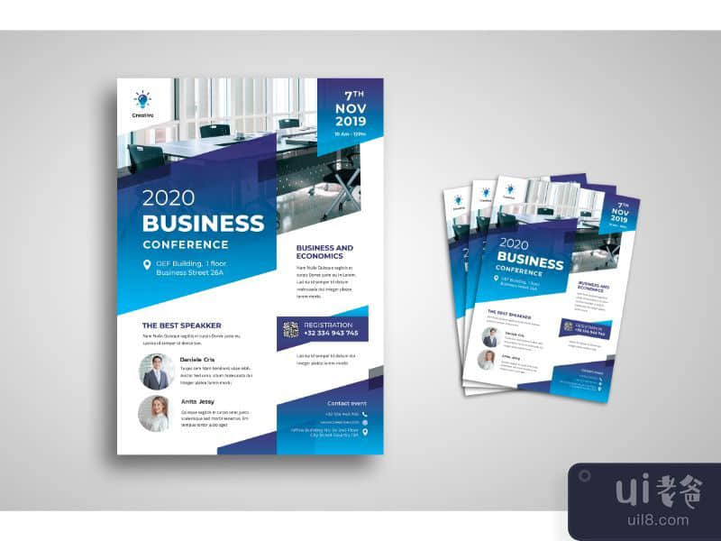 Flyer Template Business Upgrade Services