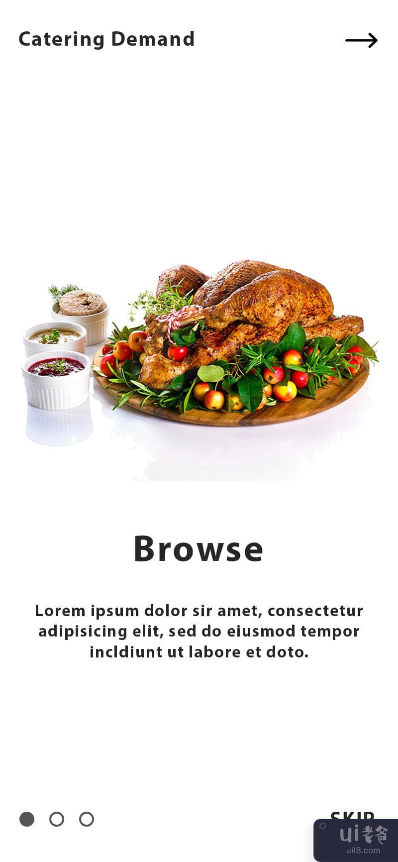 餐饮需求界面(Catering Demand UI)插图2