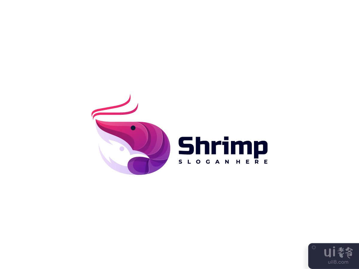 Shrimp logo design