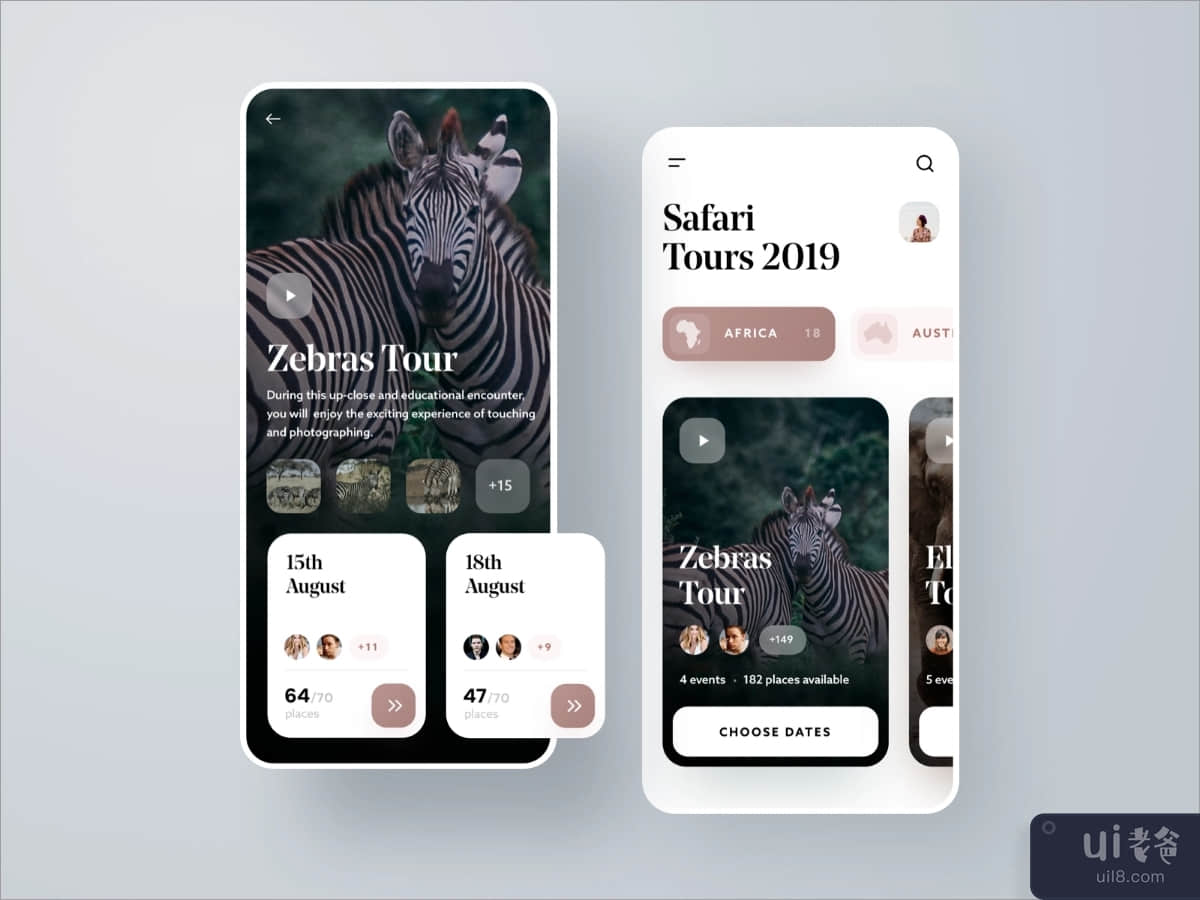 Safari Tours Mobile App