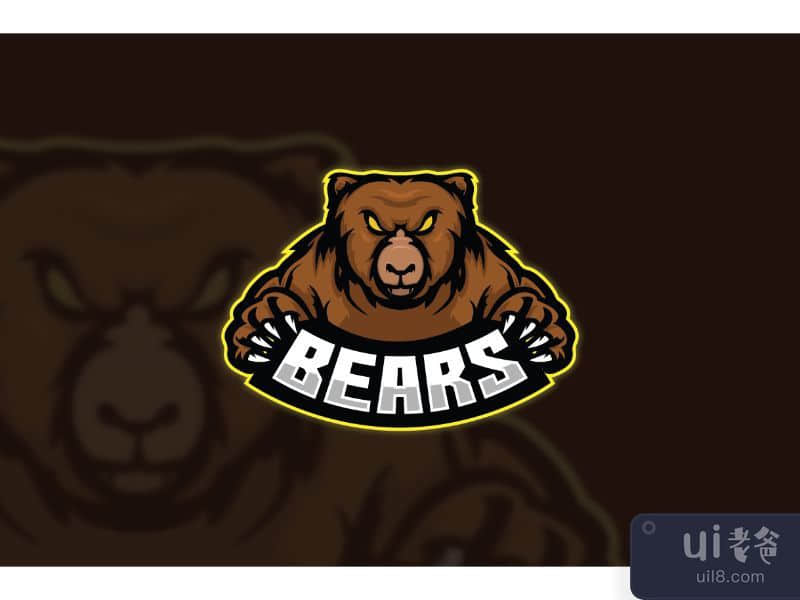 Esport Logo Bears