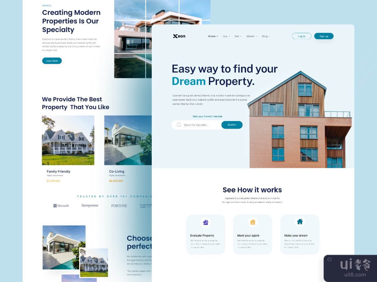 Real Estate - Landing Page