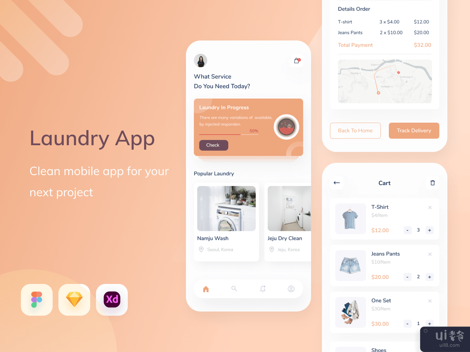 Laundry Mobile App