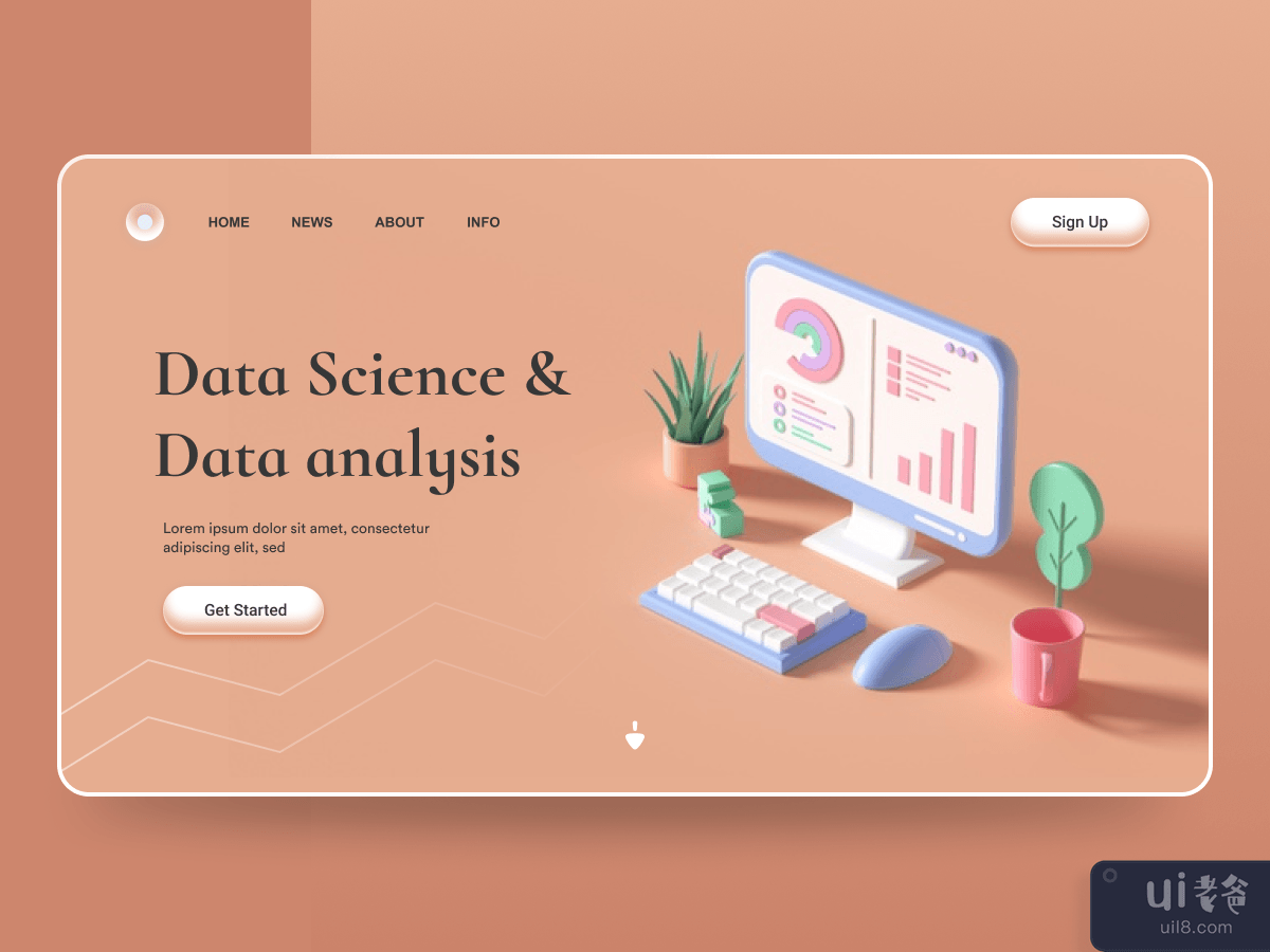 Data Science & Data analysis Landing Page