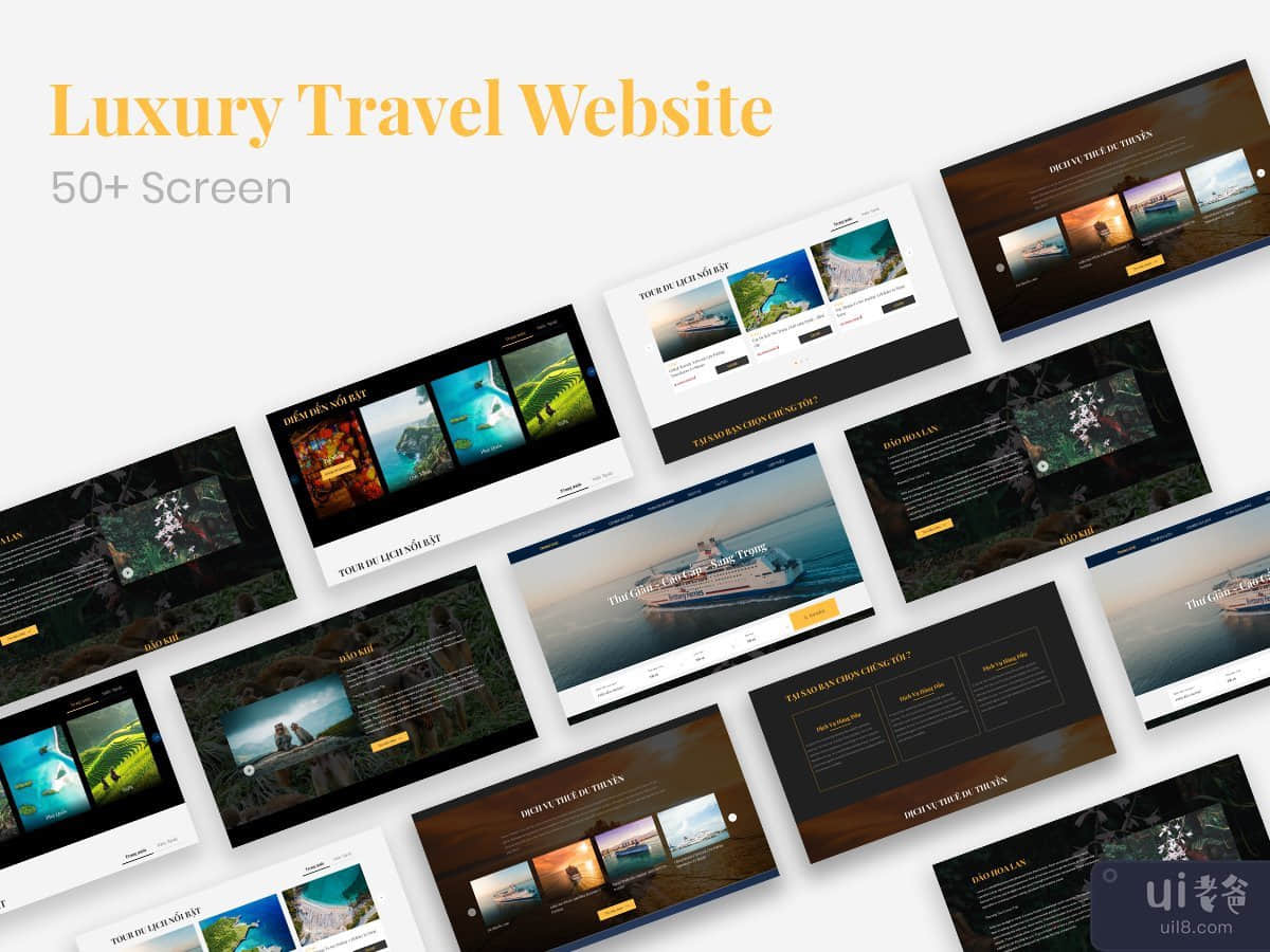 豪华旅游网站(Luxury Travel Website)插图