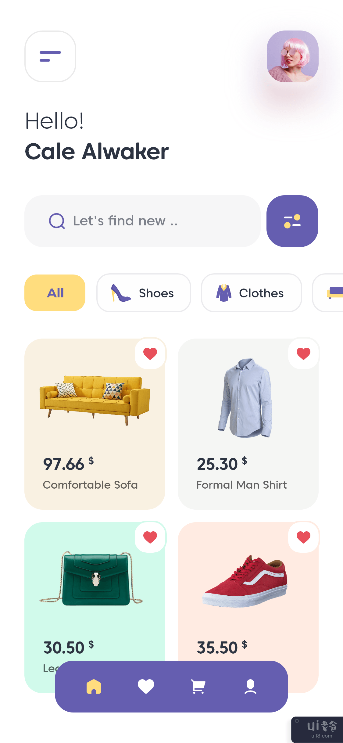 时尚电商应用(Fashion E-commerce app)插图1
