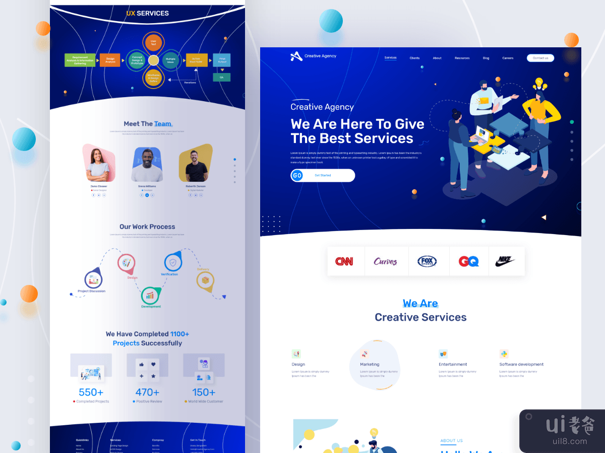 Creative Agency Landing Page