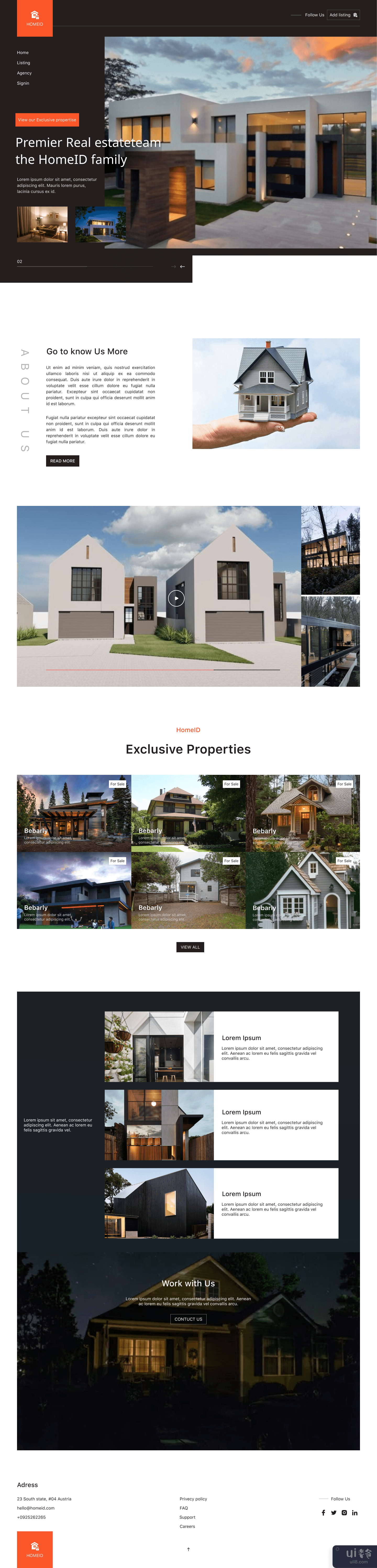 房地产网站(Real Estate Website)插图