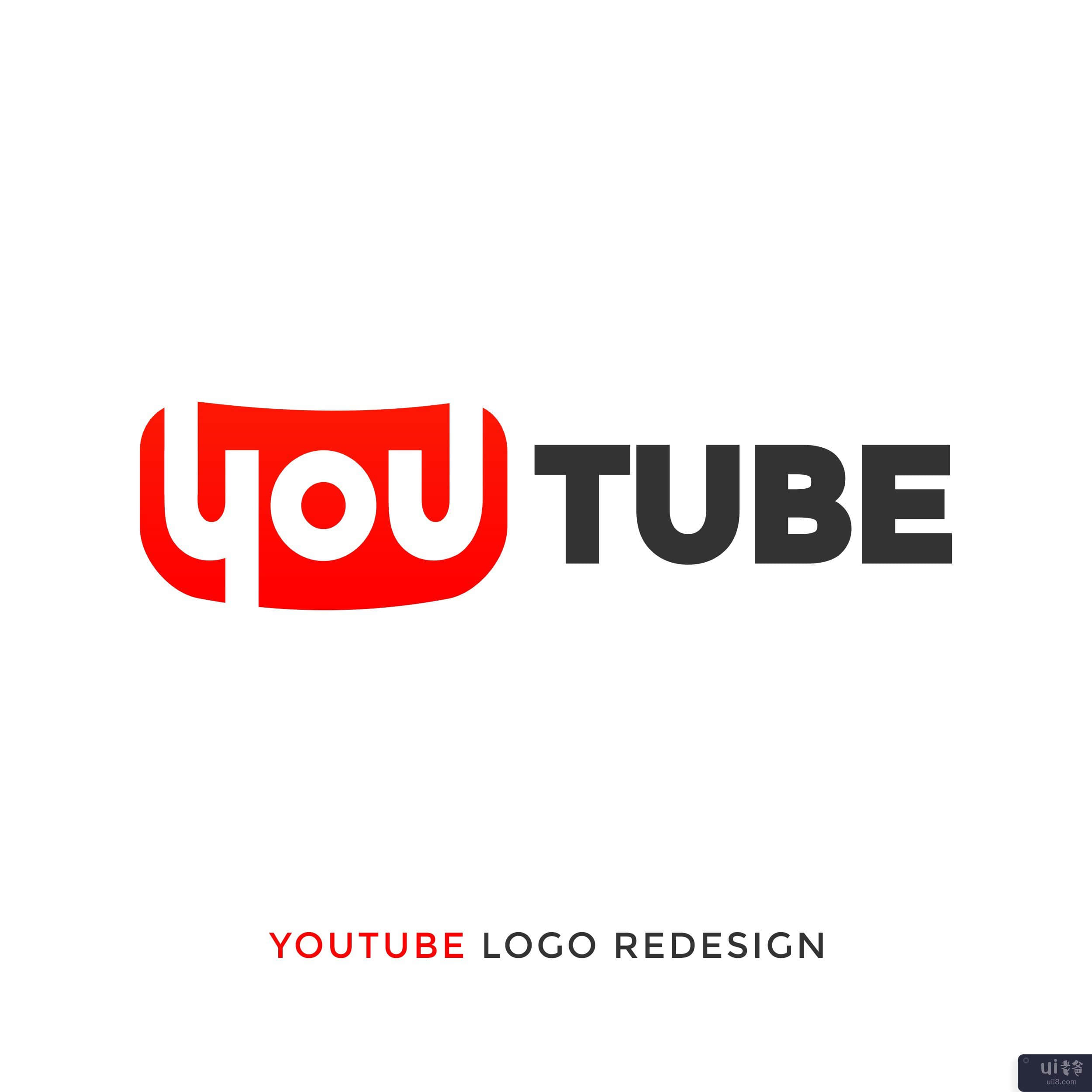 youtube 标志重新设计(youtube logo redesign)插图