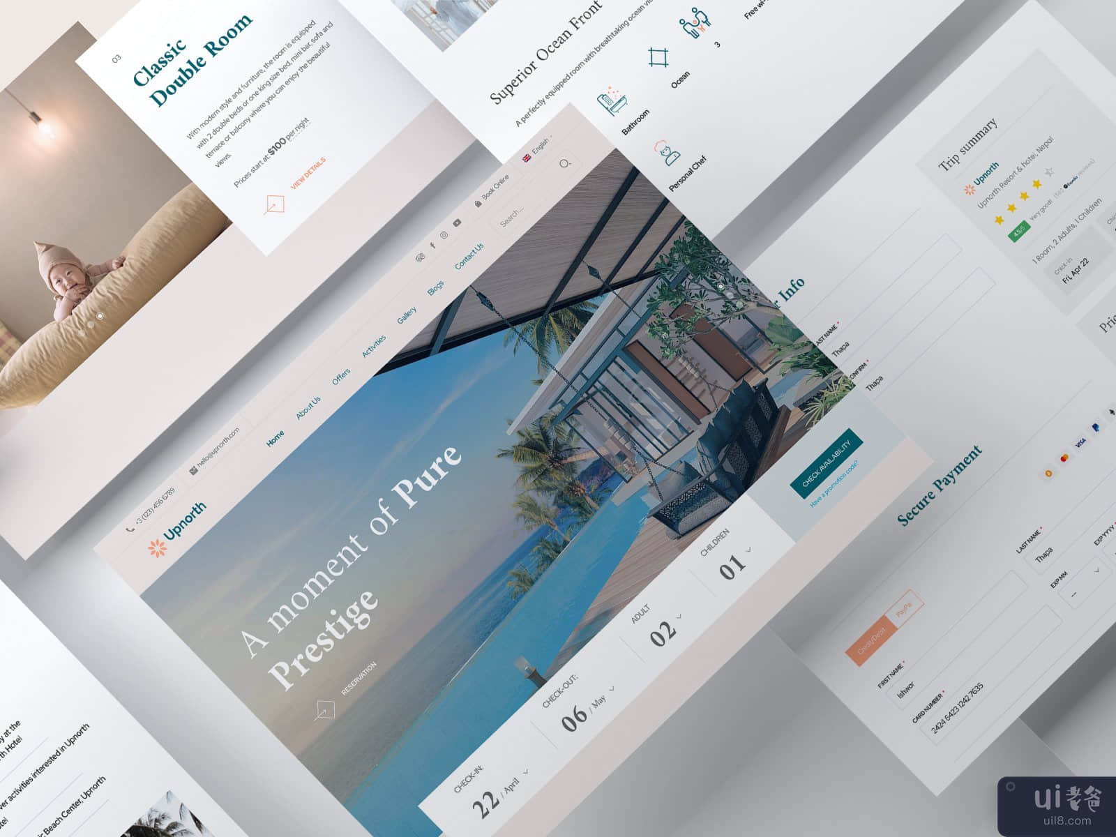 Hotel_Resort Complete Website Design