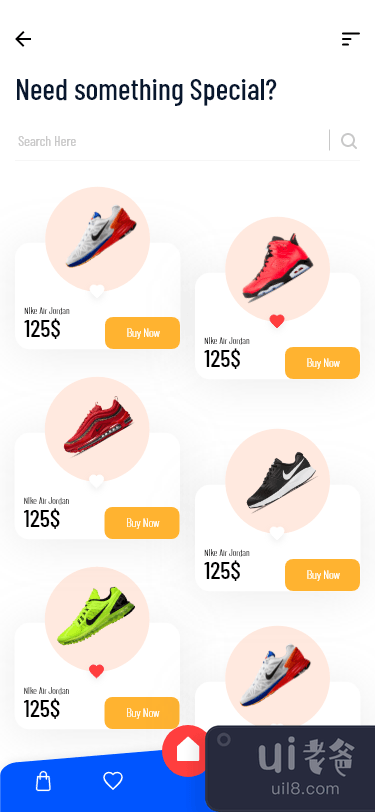 鞋类应用概念设计(Shoe app Concept design)插图3