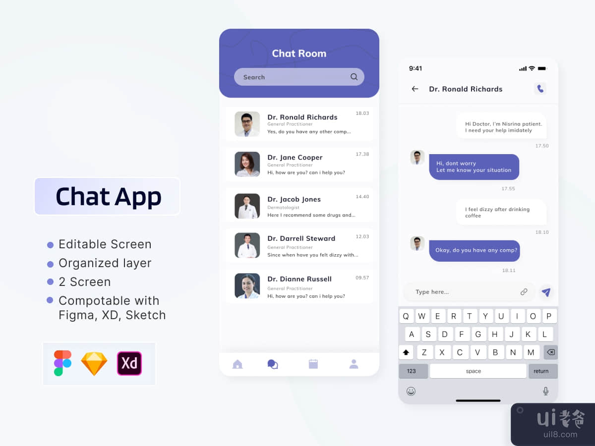 Chat App - Online Doctor Consultant
