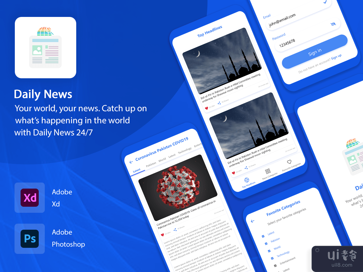 News App UI_UX Design