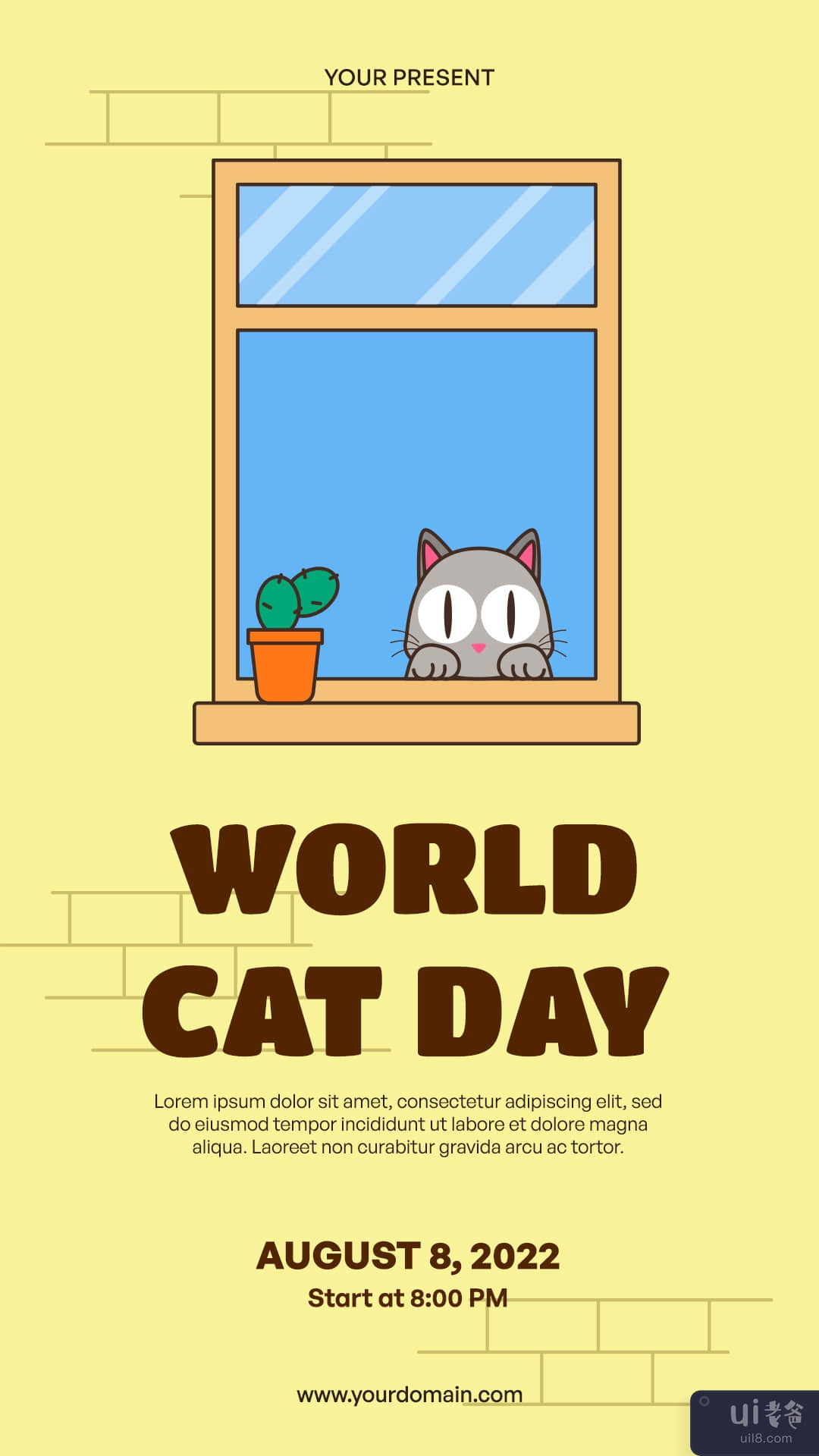 世界猫日 Instagram 故事(World Cat Day Instagram Stories)插图4