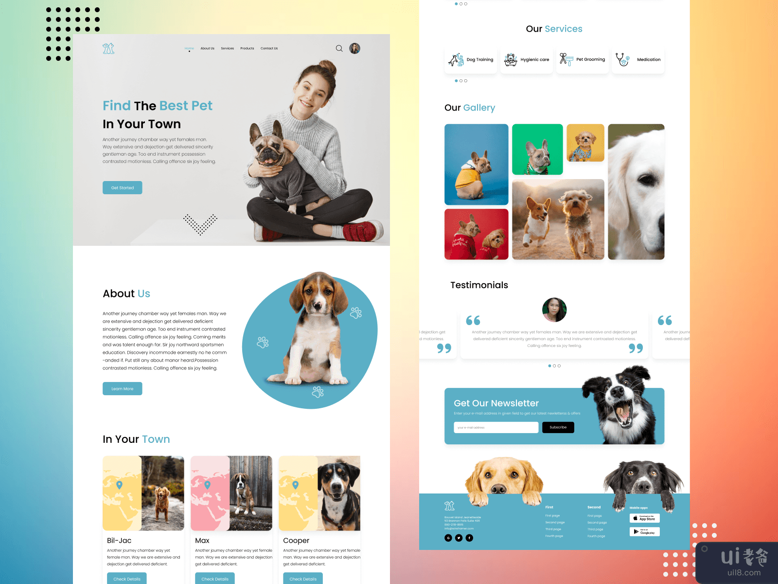 Pet Website