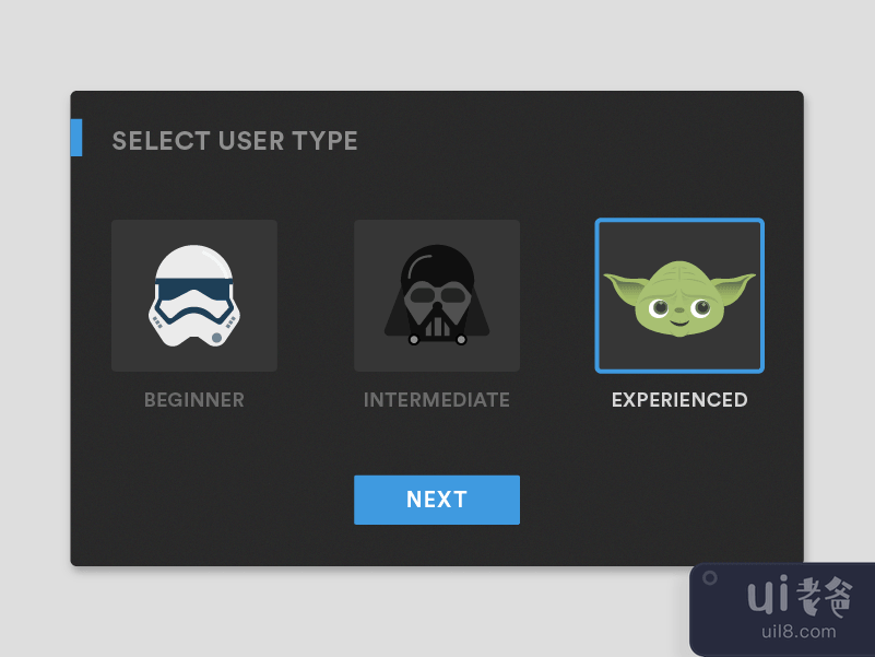 用户类型设计星球大战版(User Type Design Star Wars version)插图2