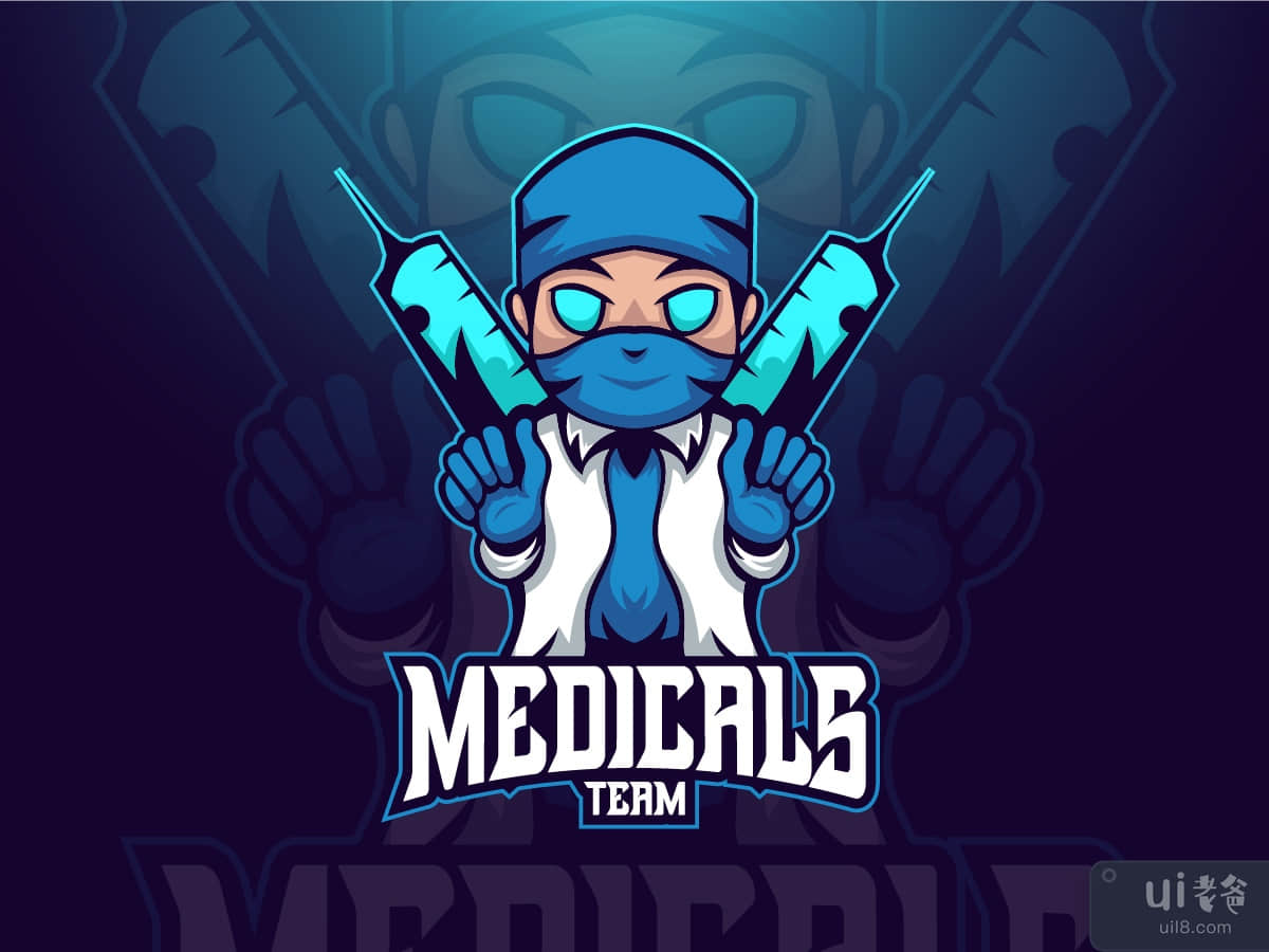 Medicals Team Mascot Logo