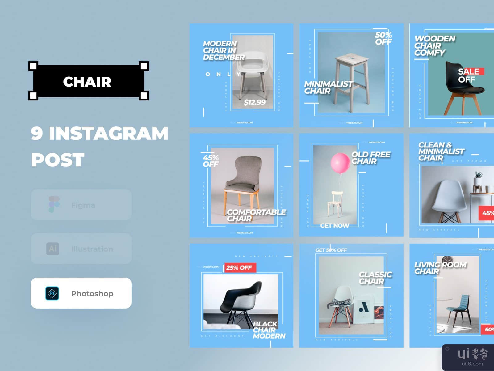 Instagram Post - Modern Chair