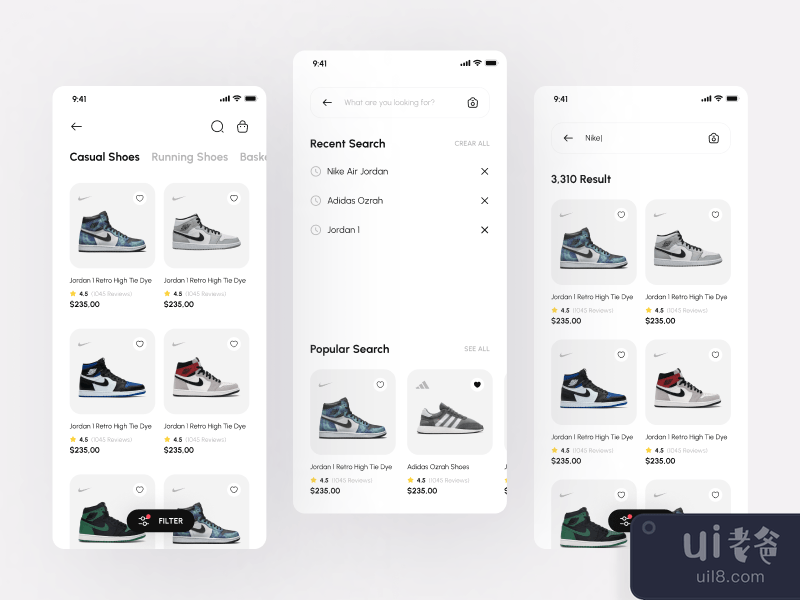 Shoesly - Brand Marketplace App (Category&Search)