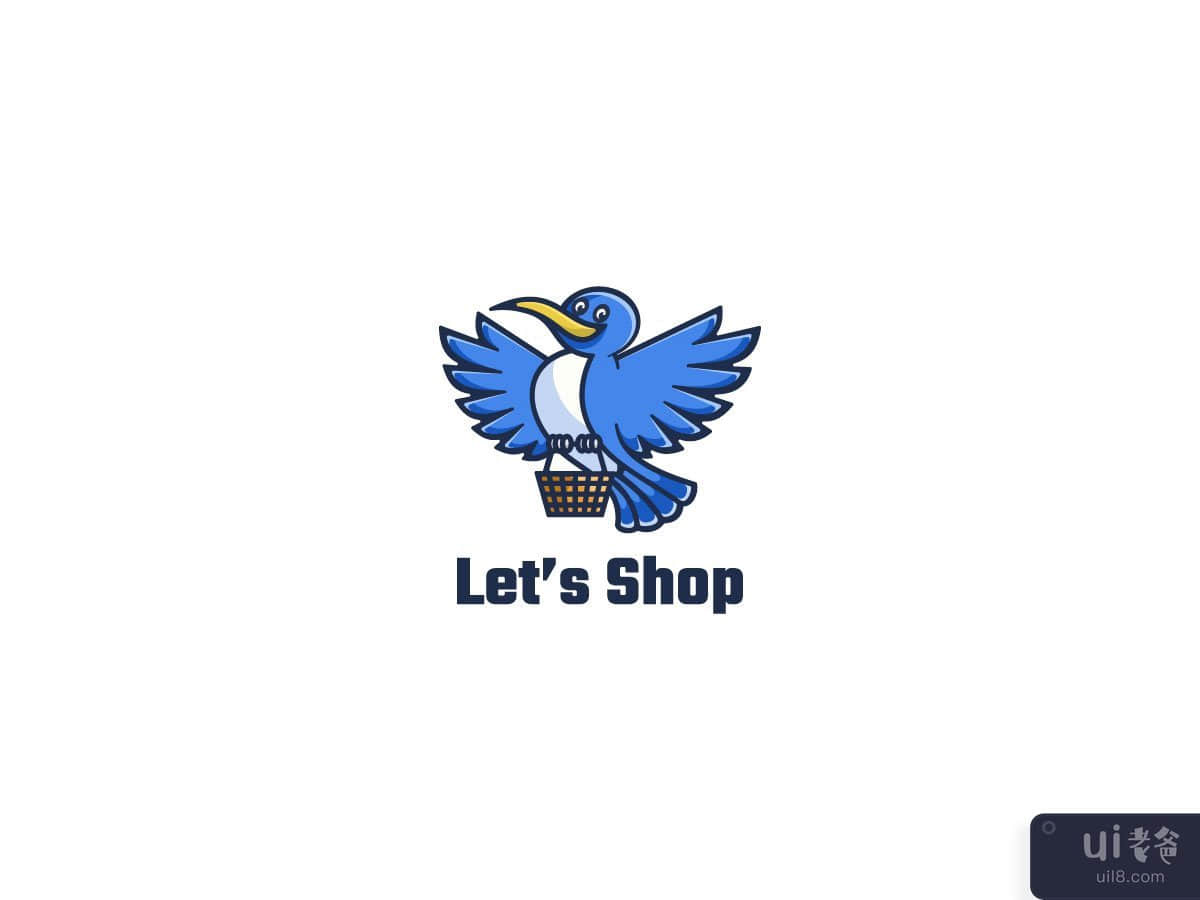 Let's shop logo design