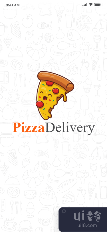 披萨外卖应用程序设计(Pizza Delivery App Design)插图1