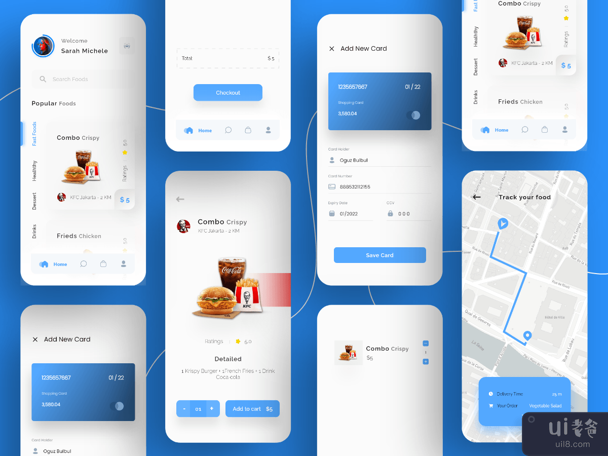 Food Delivery App Design