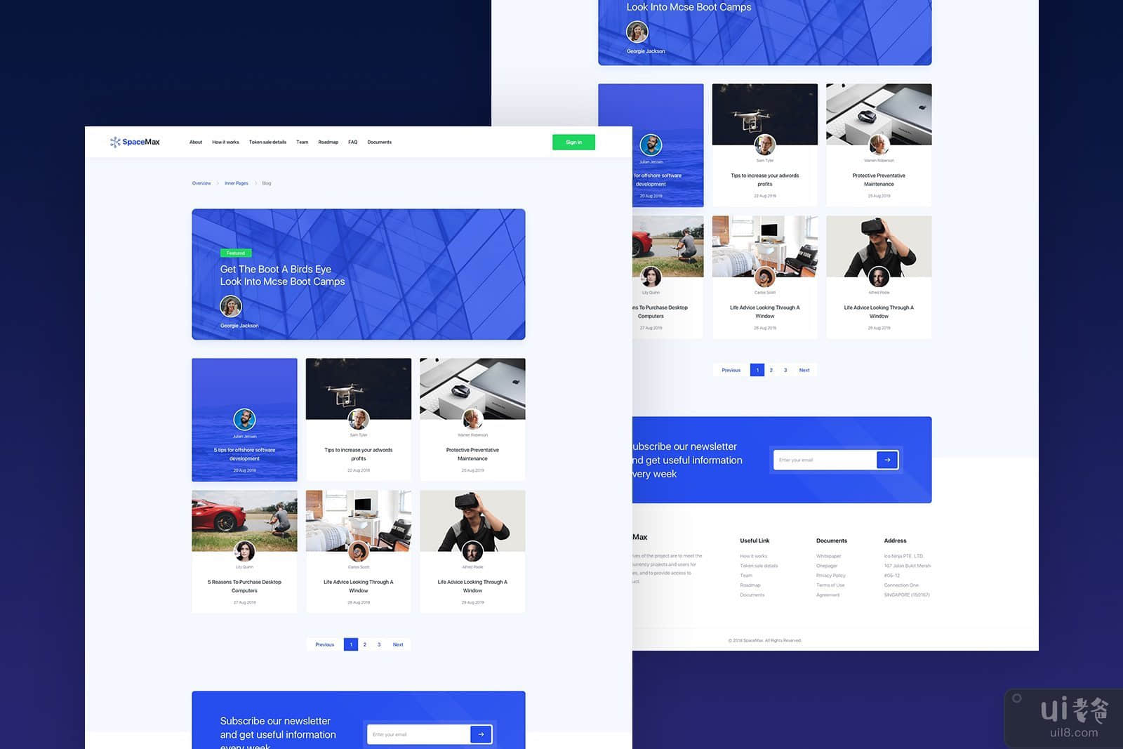 SpaceMax - 多用途 HTML 登陆页面(SpaceMax - Multipurpose HTML Landing page)插图3