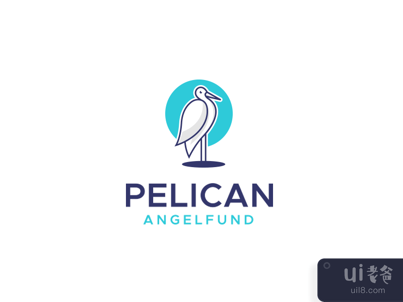 pelican logo design 