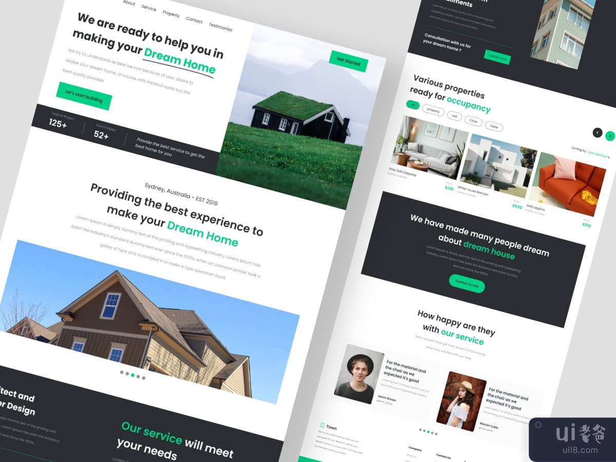城镇模板房地产(Town Template Real Estate Property)插图