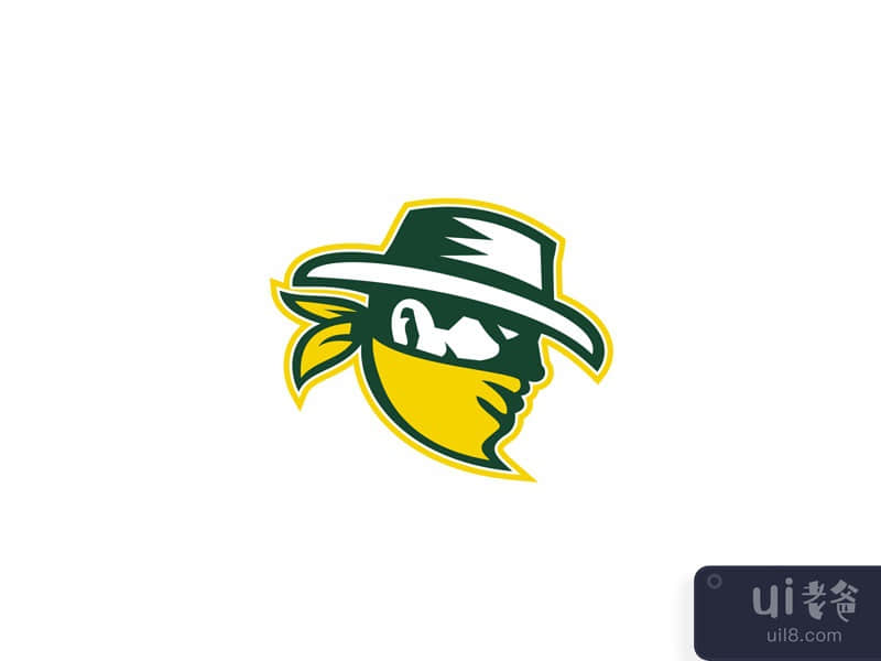 Green Bandit Mascot