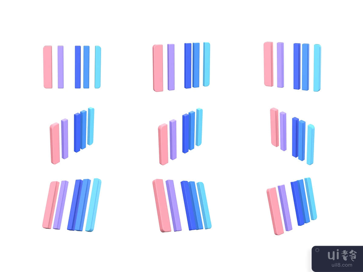 Barcode 3D icon