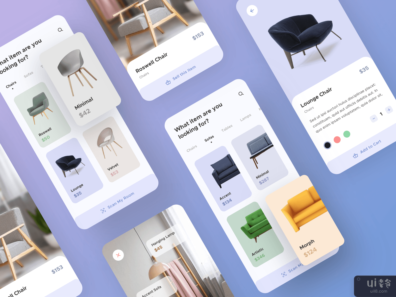 Furniture App Full UI Kit