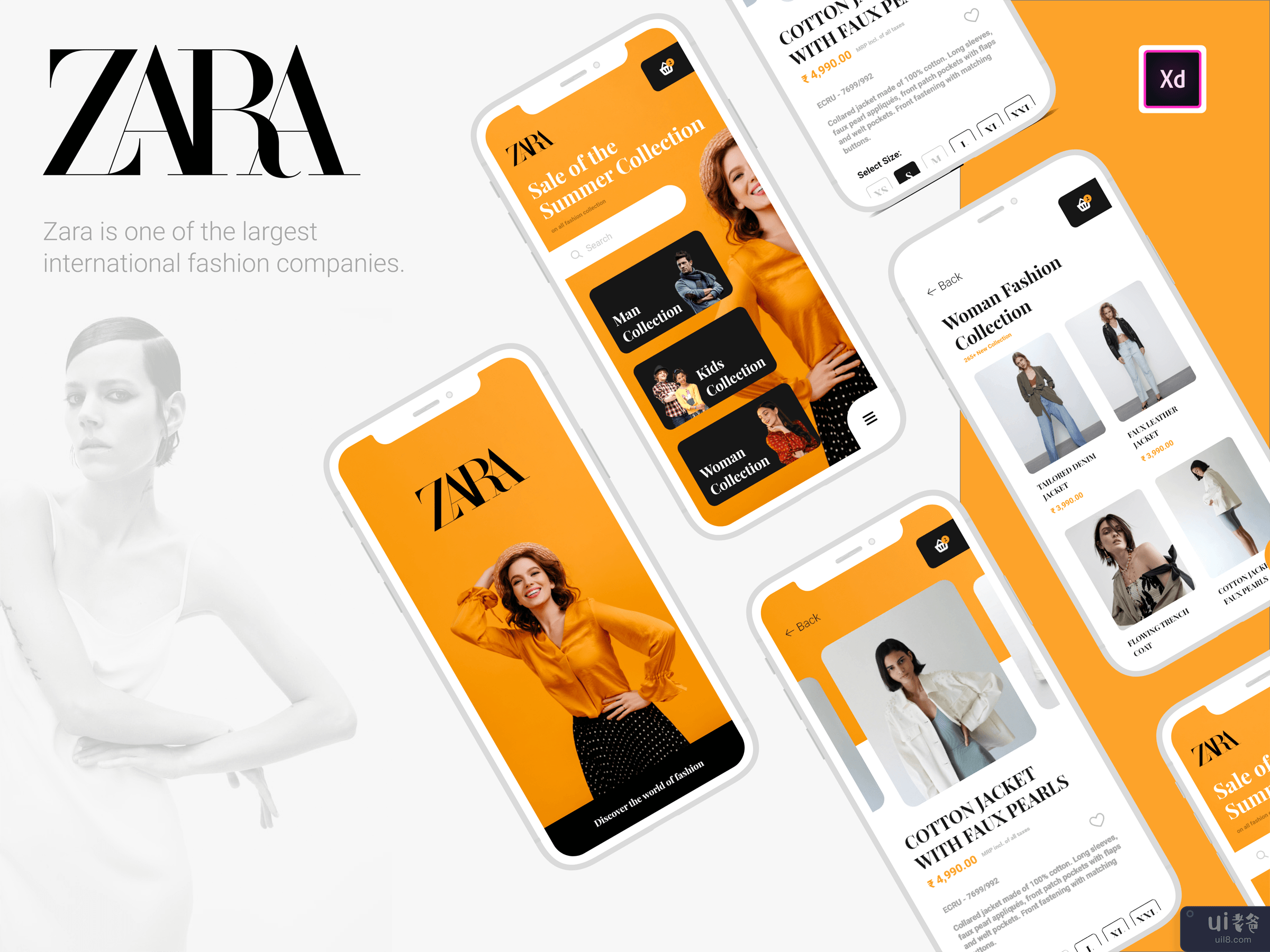 ZARA - 移动应用设计理念(ZARA - Mobile App Design concept)插图2