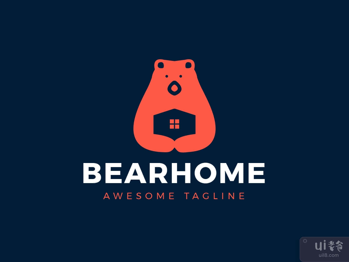 Bear Home Real Estate Logo Templates
