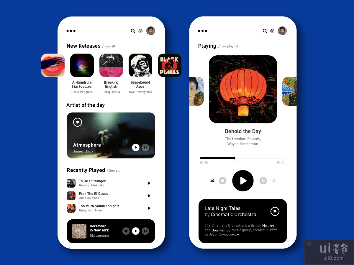 Music App Concept