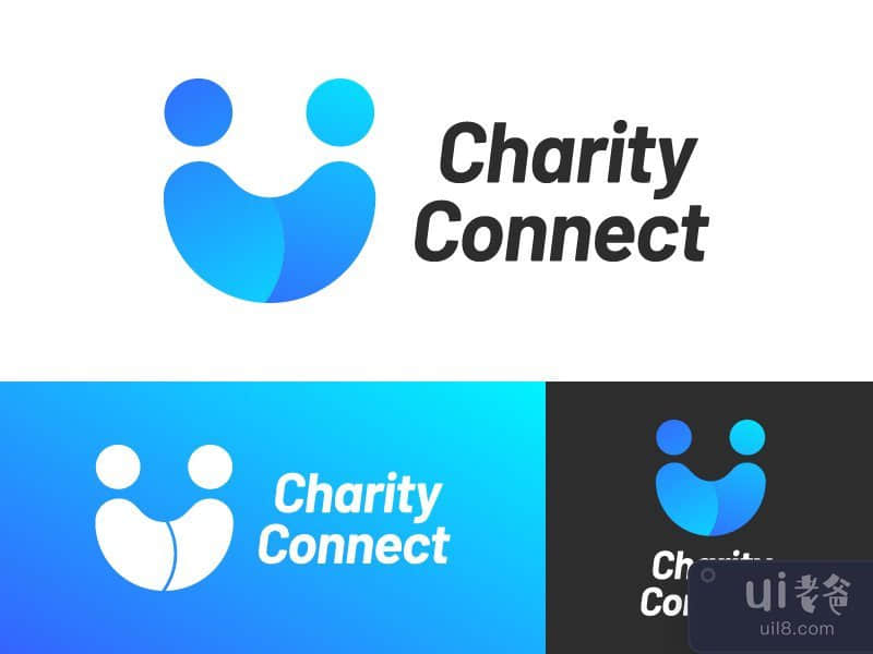 Charity Connect Logo Design