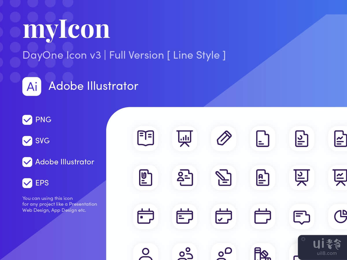 Myicon One v3 - Free Icon