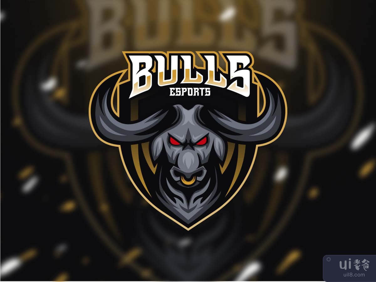 Bull Esport - Mascot Logo