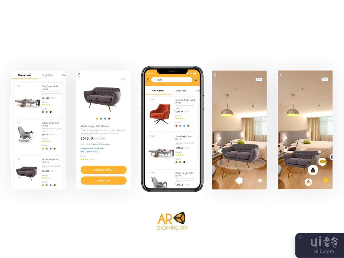 增强现实购物应用(AR Shopping App)插图2