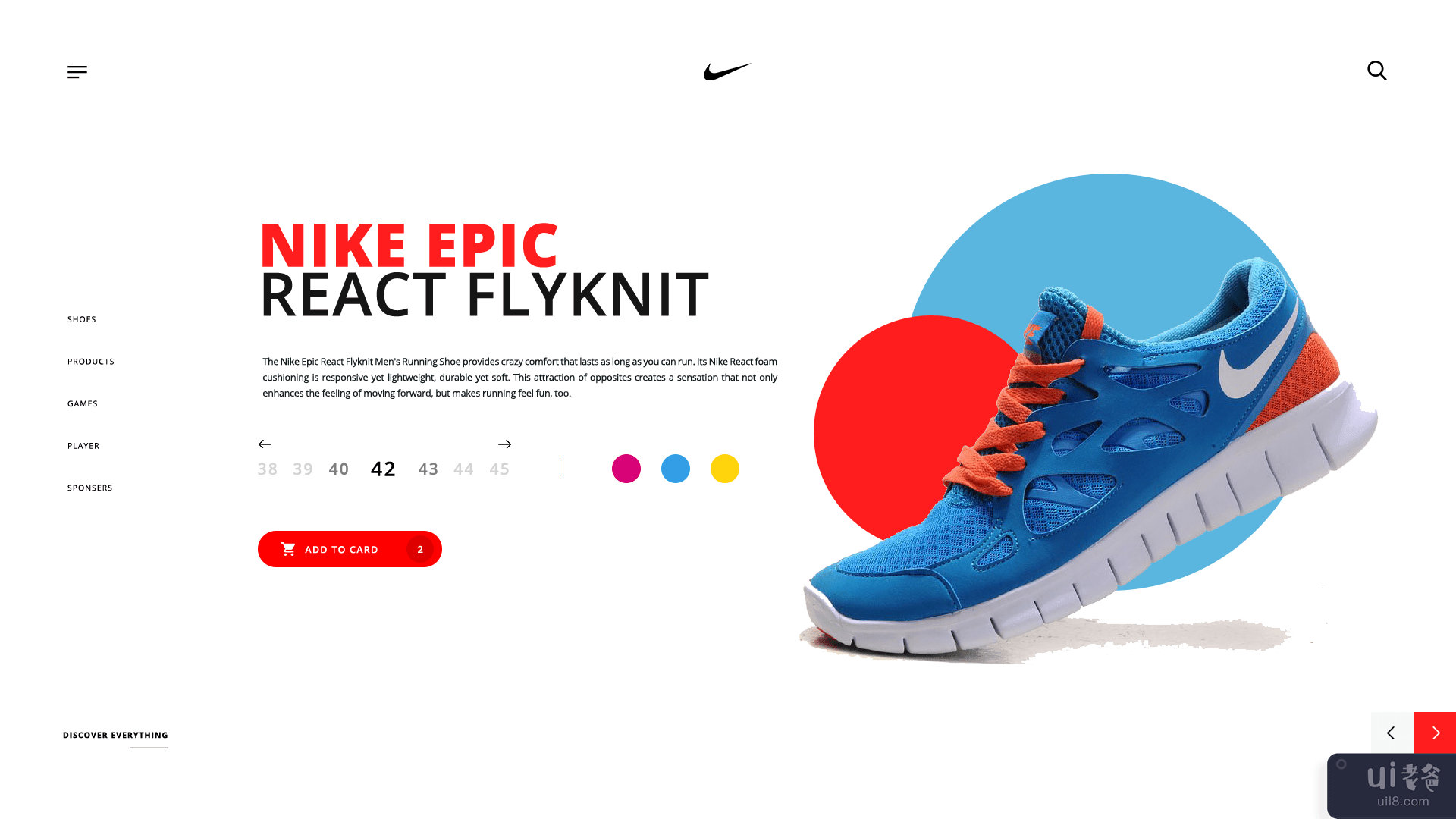 👟 耐克鞋登陆页面(👟 Nike Shoes Landing Page)插图